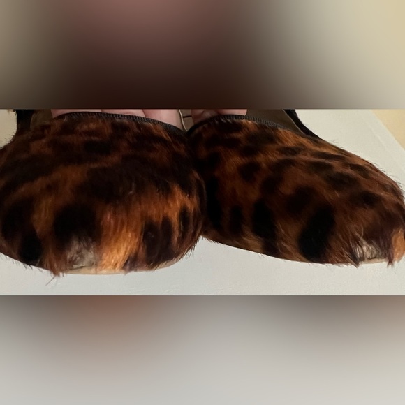 Boden Rosabel Leopard Calf Hair Pointed Toe.  Size 40 - Picture 8 of 11